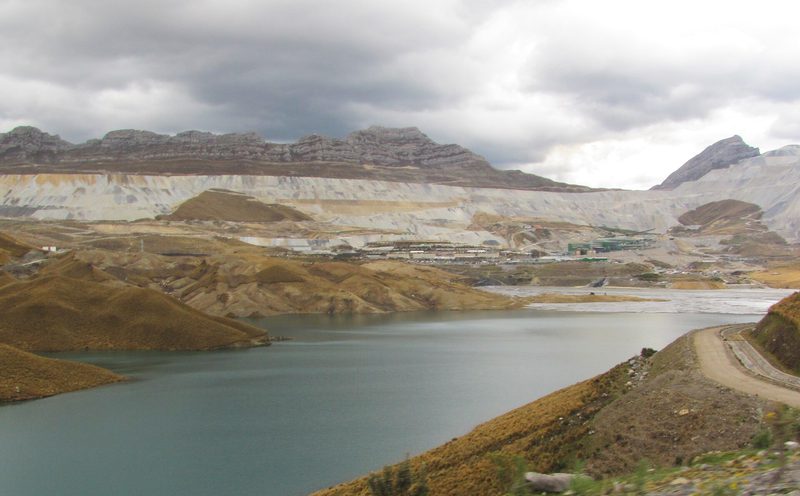 The Antamina copper and zinc mine in the Peruvian Andes, in which Xstrata held a third
