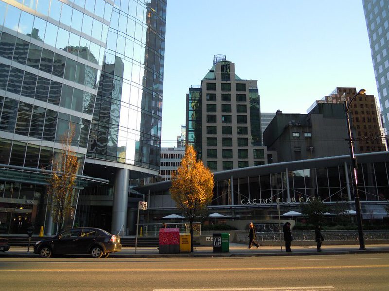 Bentall 5, à Vancouver, la tour où Teck a son siège, en 2010
