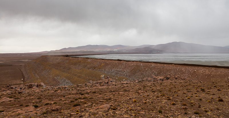 The Collahuasi copper mine, high in the Chilean Andes