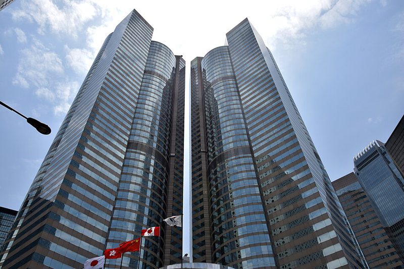 Exchange Square, à Hong Kong, qui abrite la Bourse de Hong Kong