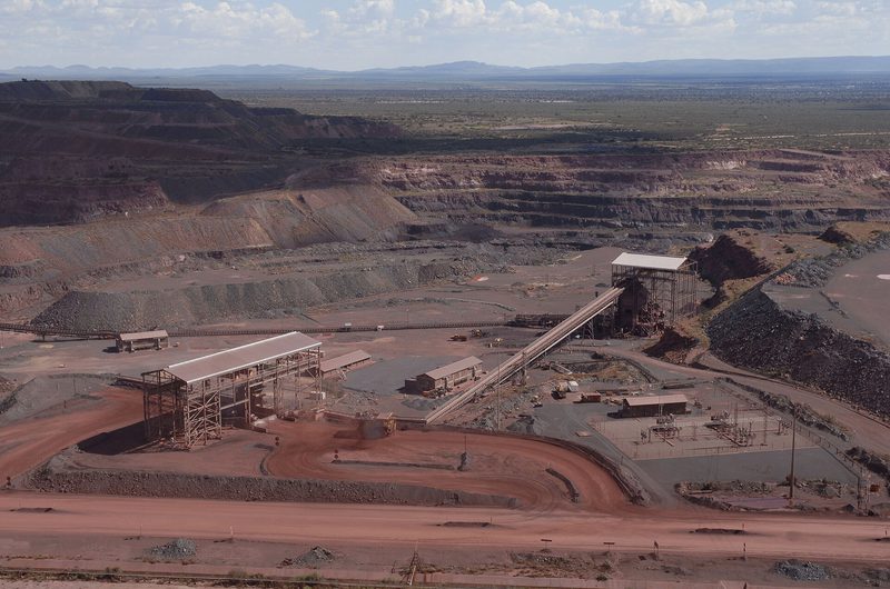 The Sishen iron ore pit of Kumba, Anglo American’s South African subsidiary