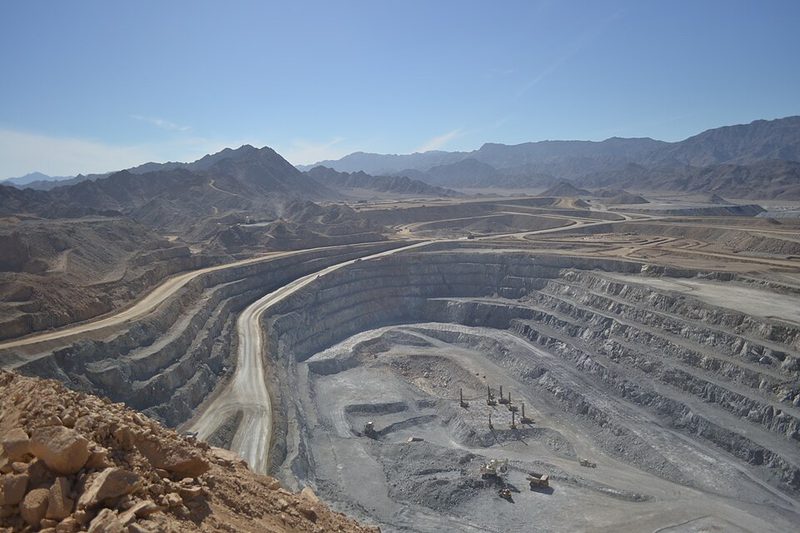 The Sukari gold mine near Marsa Alam, Egypt, in 2013